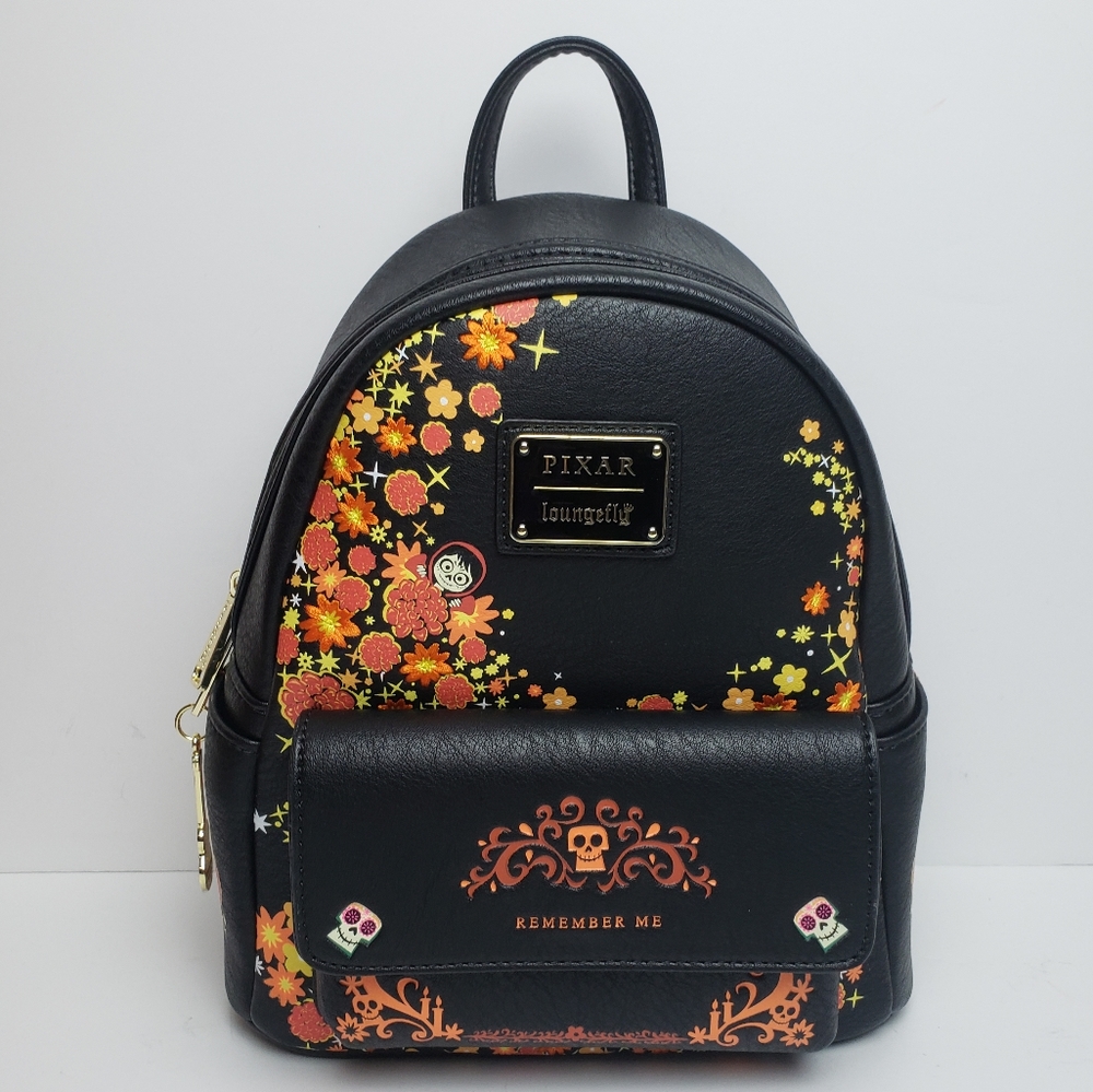 Loungefly Disney Coco Mini Backpack & Cardholder - Picture 4 of 16